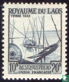 Barques sur le Mékong