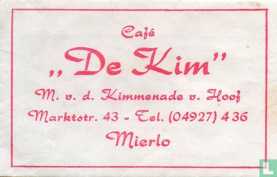 Café "De Kim" - Afbeelding 1