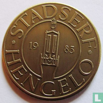 1983 5 Daalder Hengelo opening Stadserf - Image 2