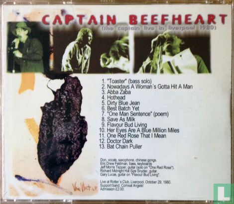 The Captain Live In Liverpool 1980 - Afbeelding 2