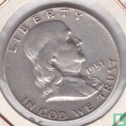 United States ½ dollar 1951 (D) - Image 1