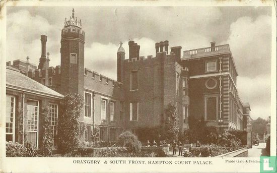 Orangery & South Front. Hampton Court Palace