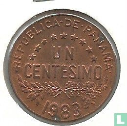 Panama 1 centésimo 1983 (bronze) - Image 1