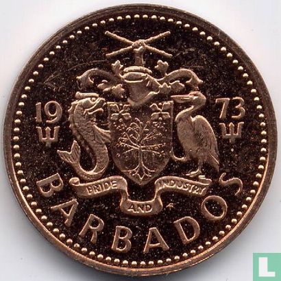 Barbados 1 cent 1973 (PROOF) - Image 1