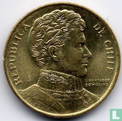 Chile 1 peso 1992 (type 1) - Image 2