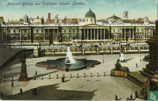 National Gallery and Trafalgar Square, London