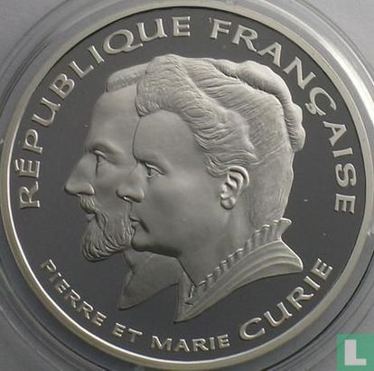 Frankrijk 100 francs 1997 (PROOF) "Pierre et Marie Curie" - Afbeelding 2