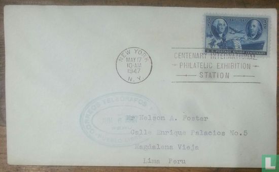 New York N.Y. - U.S.Postage Stamp Centenary