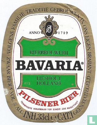 Bavaria Pilsener Bier - Bild 1