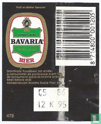 Bavaria Pilsener Bier - Afbeelding 2