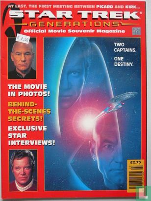 Star Trek - Generations Official Movie souvenir magazine - Afbeelding 1