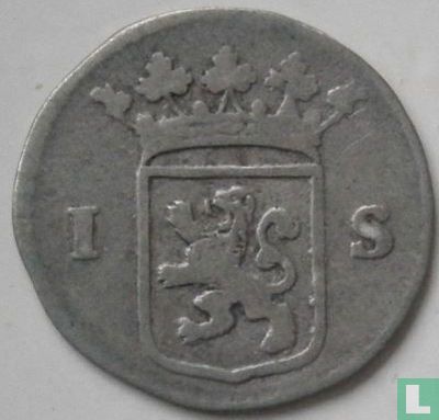 Holland 1 stuiver 1734 (zilver) - Afbeelding 2