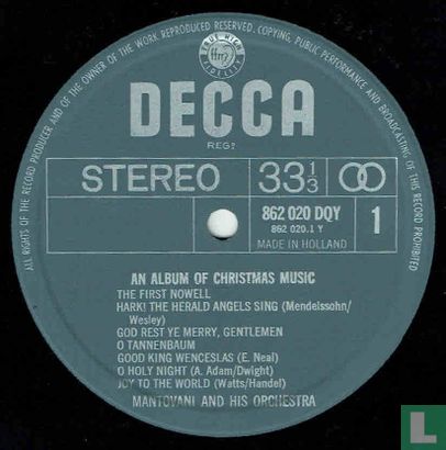 An Album of Christmas Music - Afbeelding 3