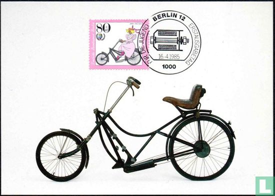 Oude fiets - Afbeelding 1