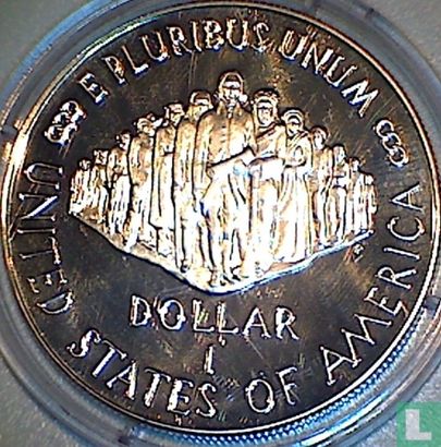 États-Unis 1 dollar 1987 (BE) "Bicentennial of United States constitution" - Image 2