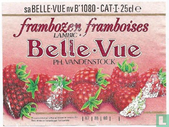 Belle-Vue Frambozen Framboises - Image 1