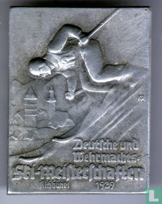 Deutsche und Wehrmachts Ski-Meisterschaften Kitzbuhel 1939 - Afbeelding 1
