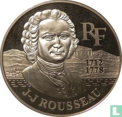 Frankreich 100 Franc 2000 (PP) "Jean-Jacques Rousseau" - Bild 2