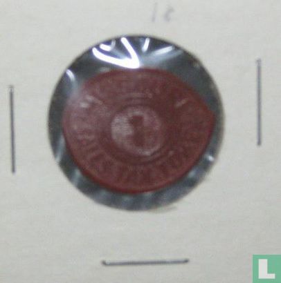 USA Missouri sales tax 1 mill (plastic)  1935 - Afbeelding 1