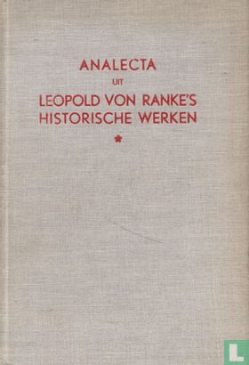 Analecta uit Leopold von Ranke's Historische werken - Bild 1