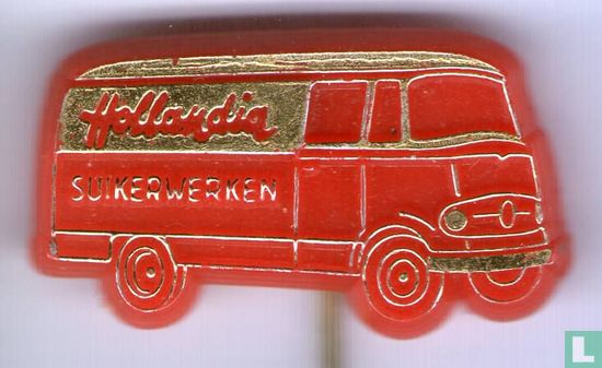 Hollandia Suikerwerken (bestelwagen) [rood]