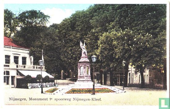 Monument 1e spoorweg Nijmegen-Kleef - Afbeelding 1