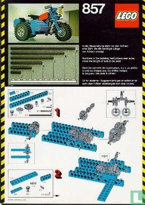Lego 857 Motorcycle - Image 3