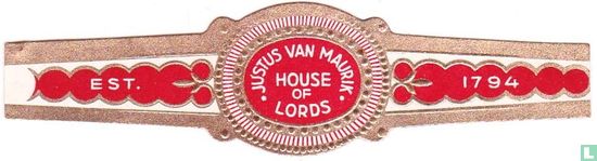 Justus van Maurik House of Lords - Est. 1794 - Image 1