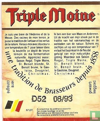 Triple Moine 75cl - Image 2