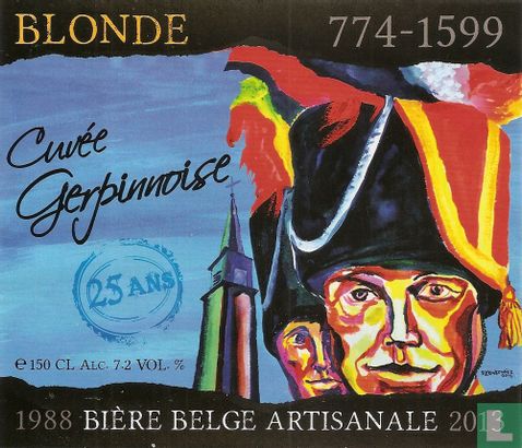 Cuvée Gerpinnoise Blonde 2013 (150cl)