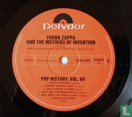Frank Zappa and The Mothers of Invention - Afbeelding 3