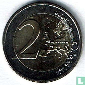 Luxemburg 2 euro 2015 "15th Anniversary of the accession to the throne of H.R.H. the Grand Duke" - Bild 2
