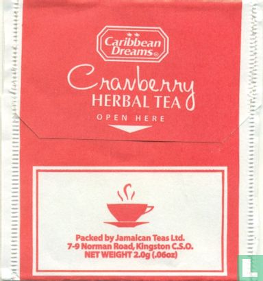 Cranberry Herbal Tea  - Afbeelding 2