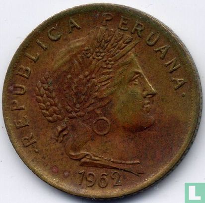 Peru 10 centavos 1962 - Afbeelding 1