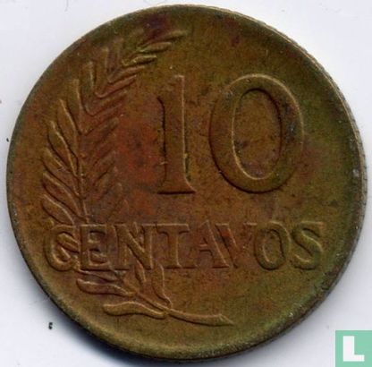 Peru 10 centavos 1962 - Afbeelding 2