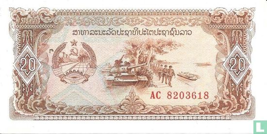 Laos 20 Kip 1979 (P28a2) - Afbeelding 1
