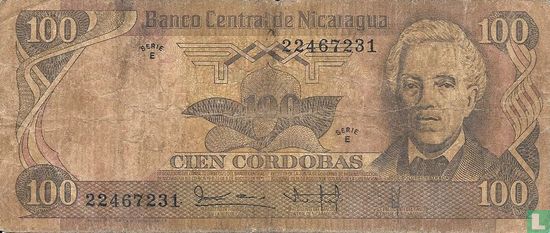 Nicaragua 100 Cordobas  - Afbeelding 1