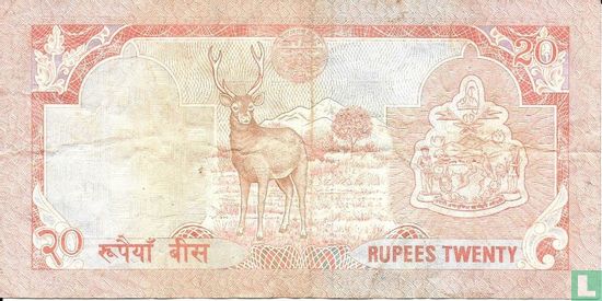 Nepal 20 Rupees (handtekening 12) - Afbeelding 2