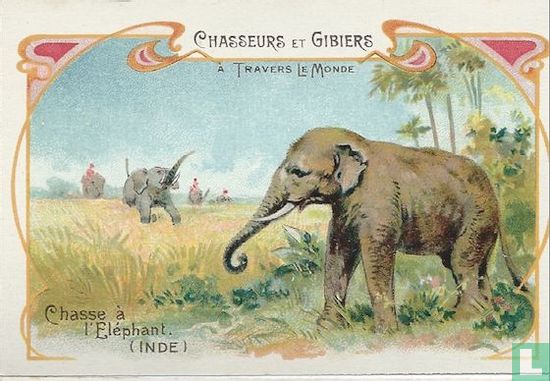 Chasse à l'Eléphant (Inde) - Image 1