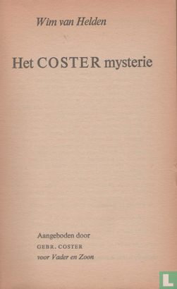 Het Coster mysterie - Afbeelding 3