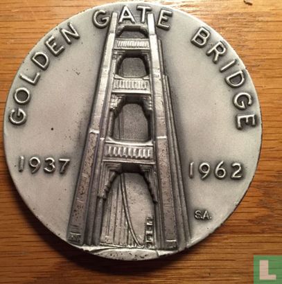 USA  Golden Gate Bridge  1937 - 1962 - Bild 1