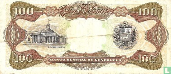 Venezuela 100 Bolívares 1990 - Afbeelding 2