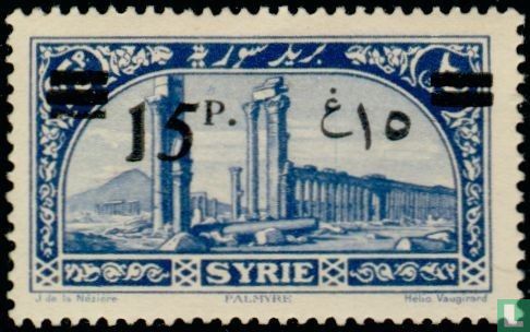 Palmyra with overprint