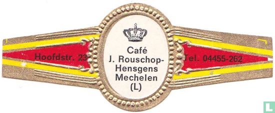 Café J. Rouschop-Hensgens Mechelen (L) - Hoofdstr. 23 - Tel. 04455-262 - Afbeelding 1