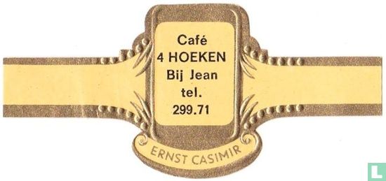 Café 4 Hoeken Bij Jean tel. 299.71 - Image 1