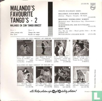 Malando's Favourite Tango's 2 - Afbeelding 2