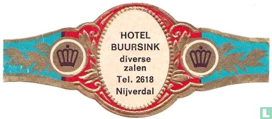 Hotel Buursink diverse zalen - Tel. 2618 - Nijverdal  - Afbeelding 1