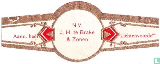 N.V. J.H. te Brake & Zonen - Aann. bedr. - Lichtenvoorde  - Image 1