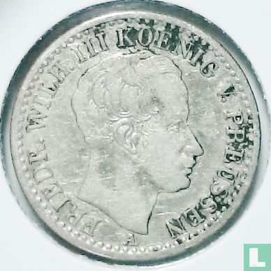 Prussia 1/6 thaler 1825 - Image 2