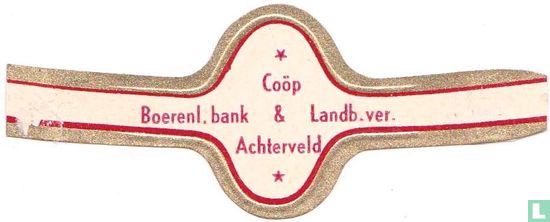 Coöp & Achterveld - Boerenl. bank & Landb. ver. - Afbeelding 1